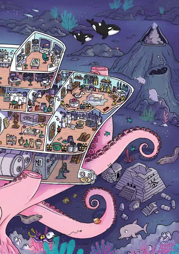 Маленькі загадки на кожному поверсі, Том 4 "Зовсім не страшно" - Зображення 11